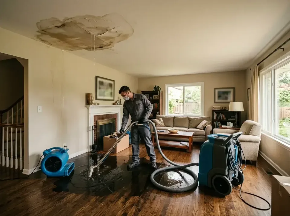 attic-pipe-burst-ceiling-drip-008 — frequently asked questions, Water Damage Restoration & Carpet Care in Binghamton, NY